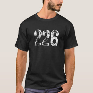 T-shirt Code régional 226 London ON Code régional de télép