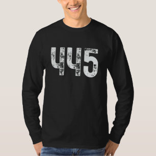 T-shirt Code régional 445 Philadelphie PA Téléphone mobile