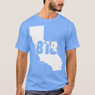T-shirt Code régional de Los Angeles California 818