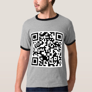 T-shirt Code Rickrolled du petit pain QR de Rick