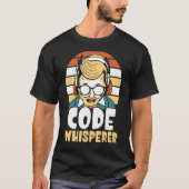 T-shirt Code Whisperer Coder Code de programmation Coder I (Devant)