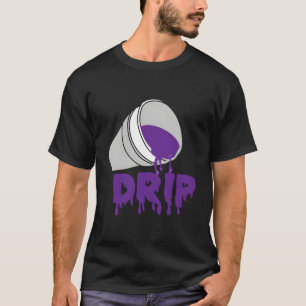 T-shirt Codeine Dream Driam Purple Hip hop Rap Social Medi