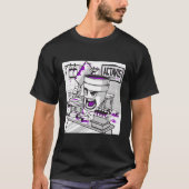 T-shirt Codéine Lean Double Coupe Styrofoam Purple Boire C (Devant)