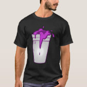 T-shirt Codéine Lean Double Coupe Styrofoam Purple Boire C (Devant)