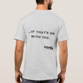 T-shirt Codependent pas plus (Dos)