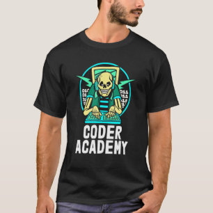 T-shirt Coder Academy développeur programmeur logiciel Cod