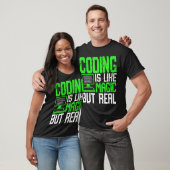 T-shirt Coder, c'est comme de la magie, mais réelle (Unisexe)