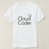 T-shirt Coder Cloud (Design devant)