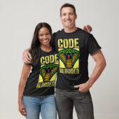 T-shirt Coder coding coder computer snake developer (Unisexe)