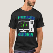 T-shirt Coder Design Funny Programmateur Informatique Homm (Devant)