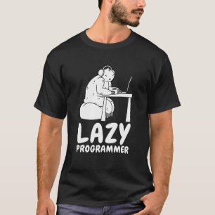 T-shirt Coder Developer Coding Software Engineer Sloth Pr