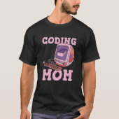 T-shirt Coder Mom Coding Logiciel Développeur Programmatio (Devant)