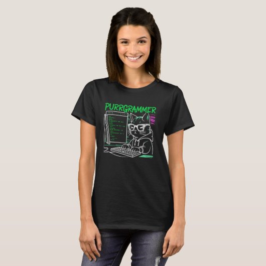 T-shirt Coder programmeur programmeur amusant Programmatio (Devant entier)