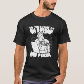 T-shirt Coder Software Engineer Programmation Coding Pizza (Devant)