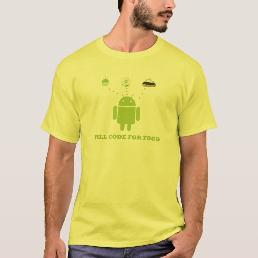 T-shirt Codera pour la nourriture (le programmateur de (Devant)