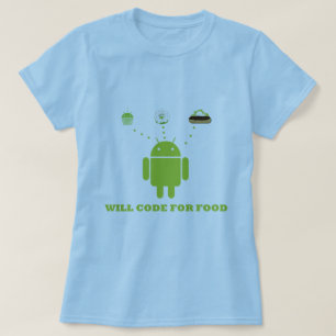 T-shirt Codera pour la nourriture (le programmateur de