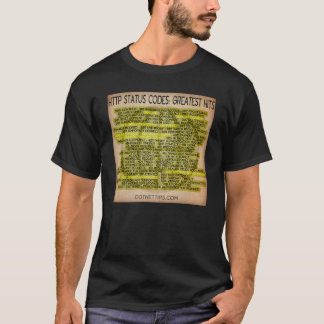 T-shirt Codes d'état Http : Plus grands succès