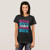 T-shirt Codeur clinique Médicale (Devant entier)