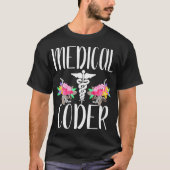 T-shirt Codeur Médicale Cute code de facturation médicale  (Devant)