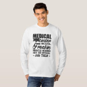 T-shirt Codeur Médicale parce que Freakin ICD Coding Assis (Devant entier)
