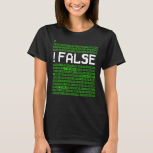 T-shirt Codeur programmeur d'ordinateur Faux C'est parce q
