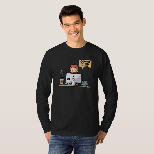 T-shirt Codeurs Gonna Code Programmeur Ordinateur Geek Pc (Devant entier)