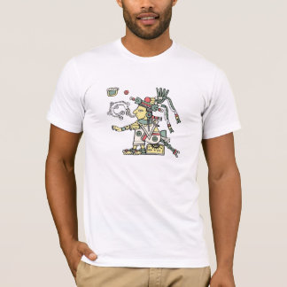 T-shirt Codex aztèque montrant quelqu'un parlant