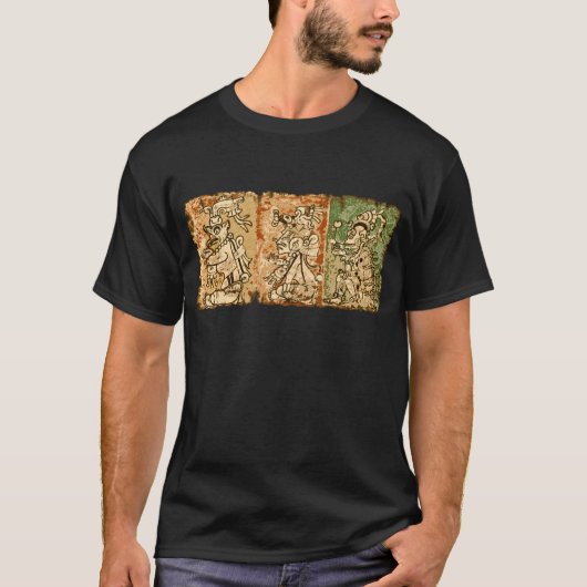 T-shirt Codex maya de Dresde (Devant)