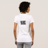 T-shirt Codez le mot "ananas" - obsession de 80 jours (Dos entier)