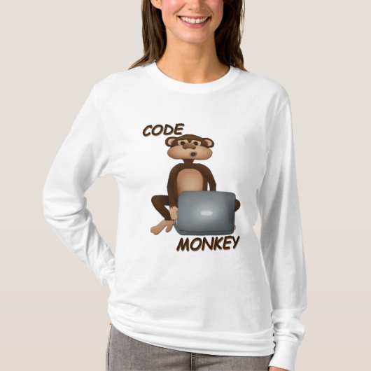 T-shirt Codez le singe (Devant)