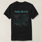 T-shirt Coding Computer Scientist Software Developer 1 (Design devant)
