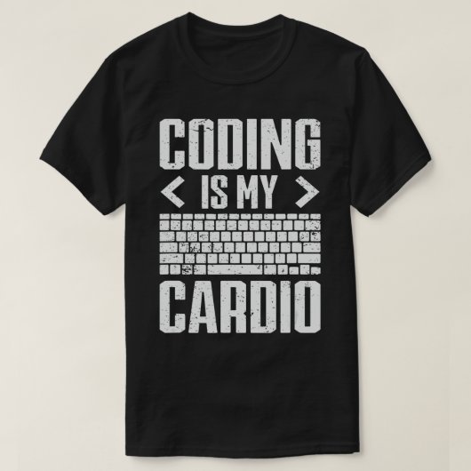 T-shirt Coding Est Mon Radio Informatique Programmateur Ad (Design devant)