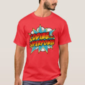 T-shirt Coding Is My Superpower Comic Codeur HTML Programm (Devant)