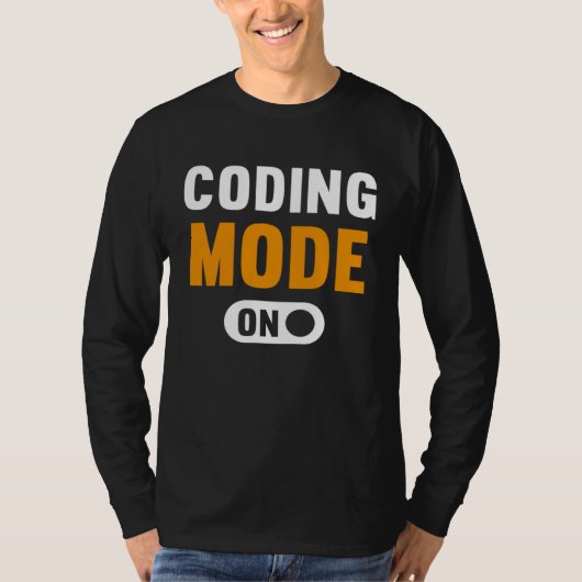T-shirt Coding Mode on (Devant)