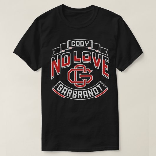 T-shirt Cody Garbrandt Legacy Classic T Shirt (Design devant)