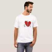 T-shirt Coeur (Devant entier)
