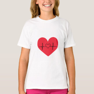 T-shirt coeur
