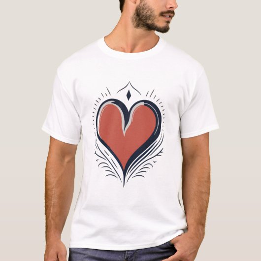 T-shirt Coeur (Devant)