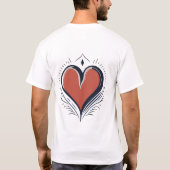 T-shirt Coeur (Dos)