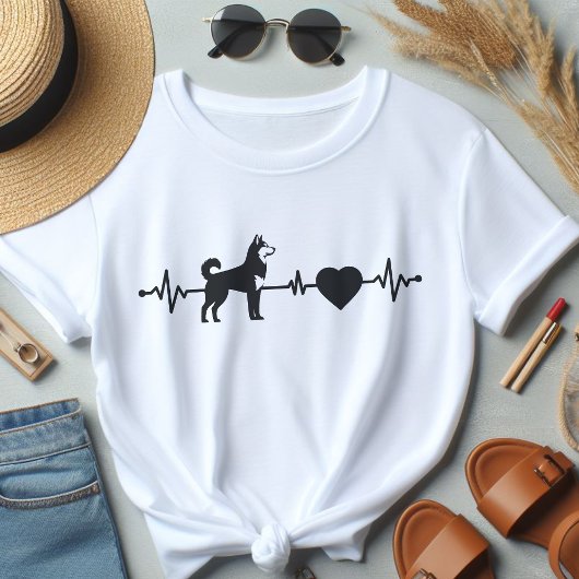T-shirt Coeur