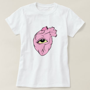 T-shirt Coeur