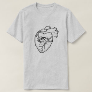 T-shirt Coeur