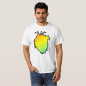 T-shirt coeur (Devant entier)