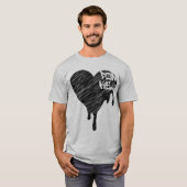 T-shirt Coeur (Devant entier)