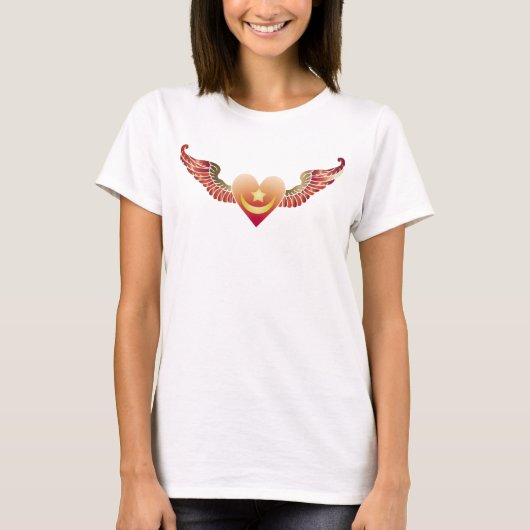 T-shirt Coeur 2 de Sufi (Devant)