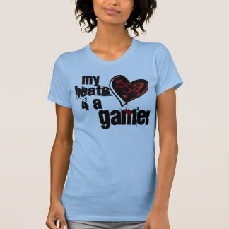 T-SHIRT COEUR 4 UN GAMER