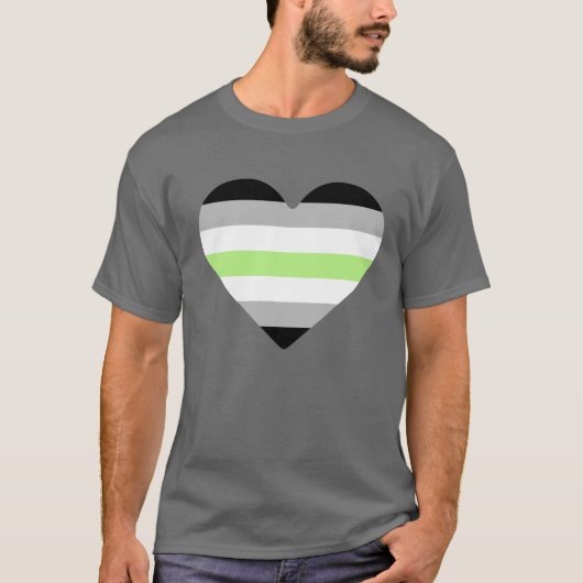 T-Shirt Cœur Agender (Devant)