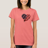 T-shirt Coeur américain (Devant)
