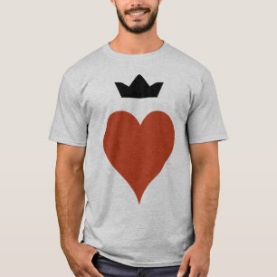 T-shirt Coeur avec la couronne