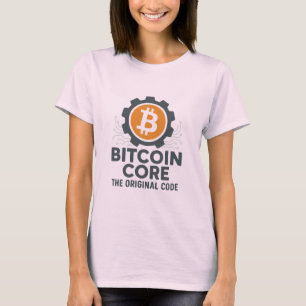 T-Shirt Coeur Bitcoin - "Le Code Original" Gear Lo